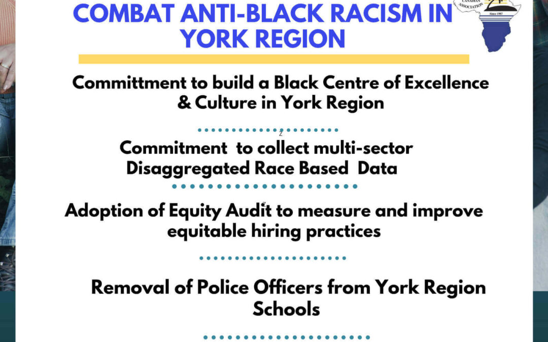 Immediate Calls to Action to Combat Anti-Black Racism