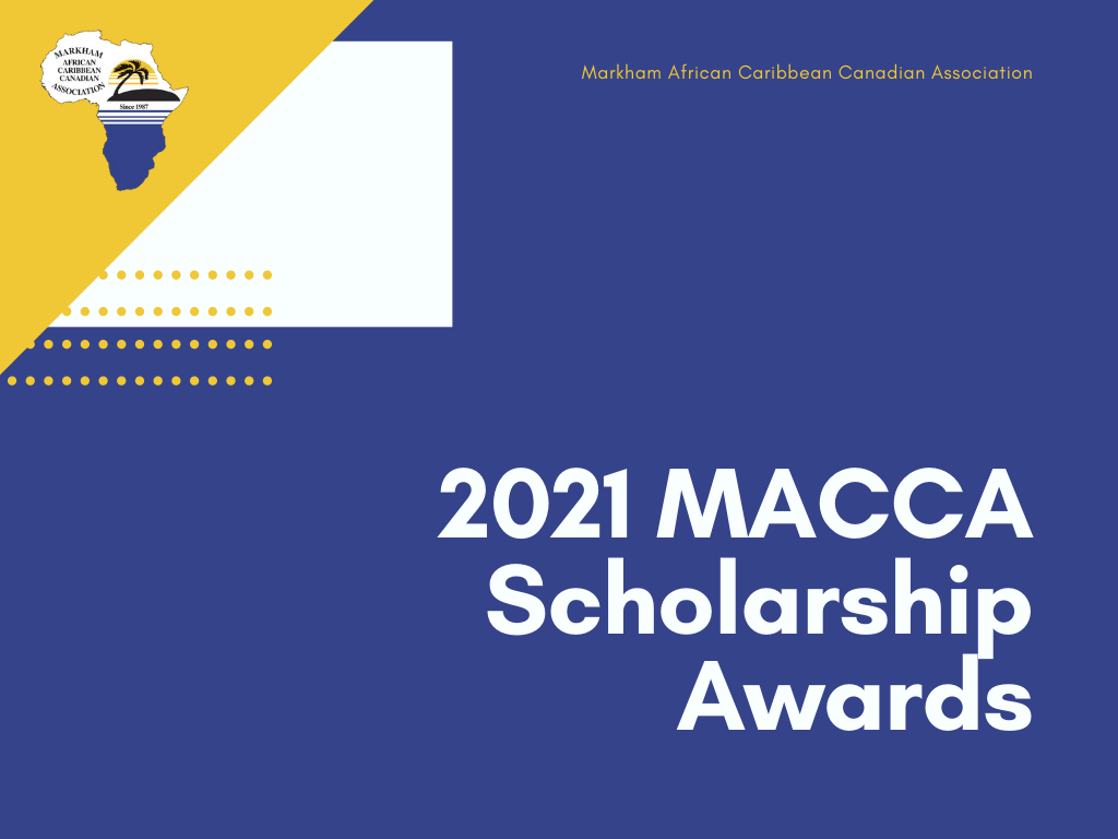 2021 MACCA Scholarship Awards Template