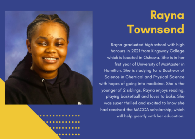 Rayna Townsend Information Template