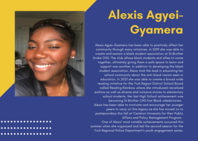 Alexis Agyei Gyamera Information Template