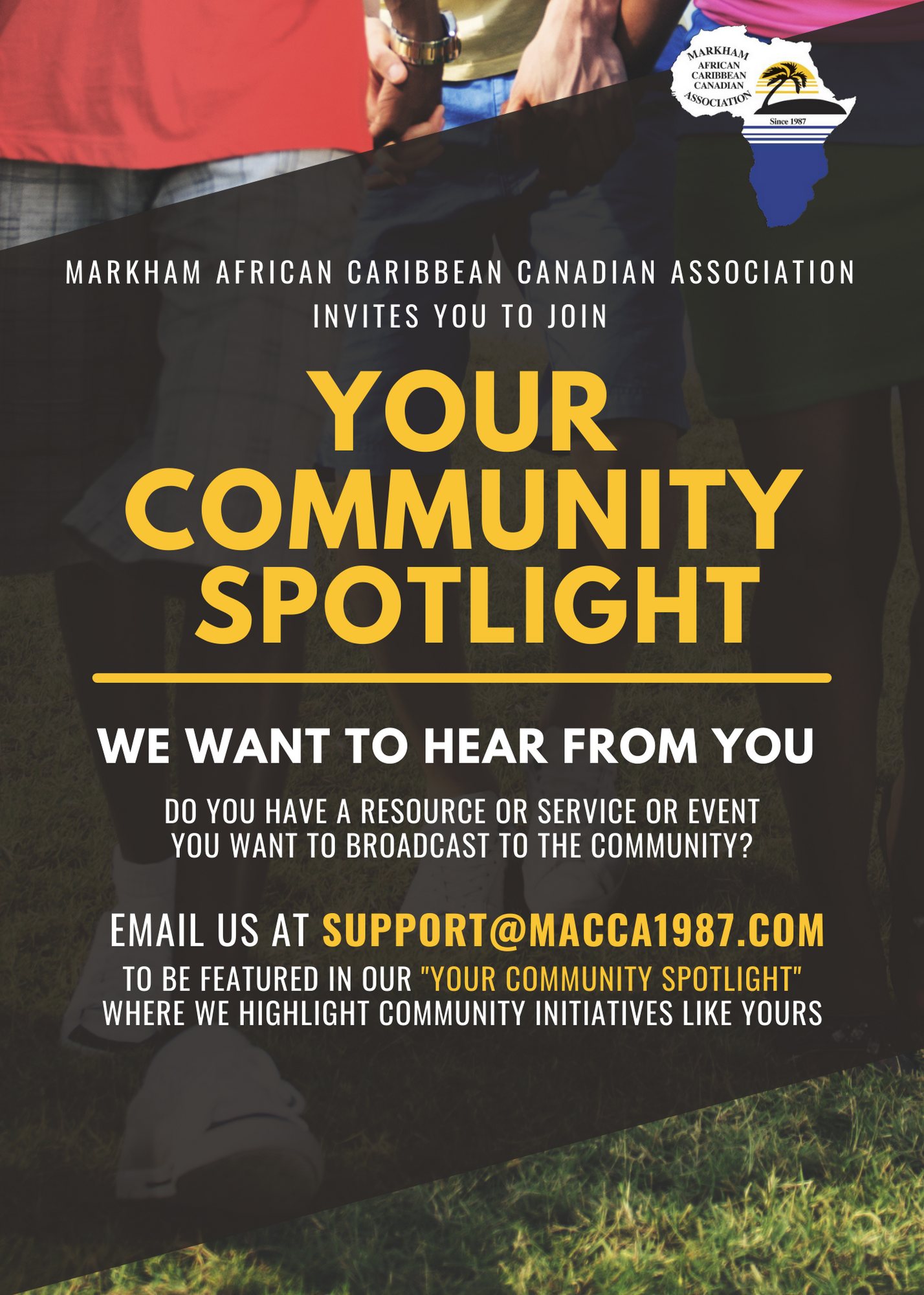 Your Community Spotlight Event Template