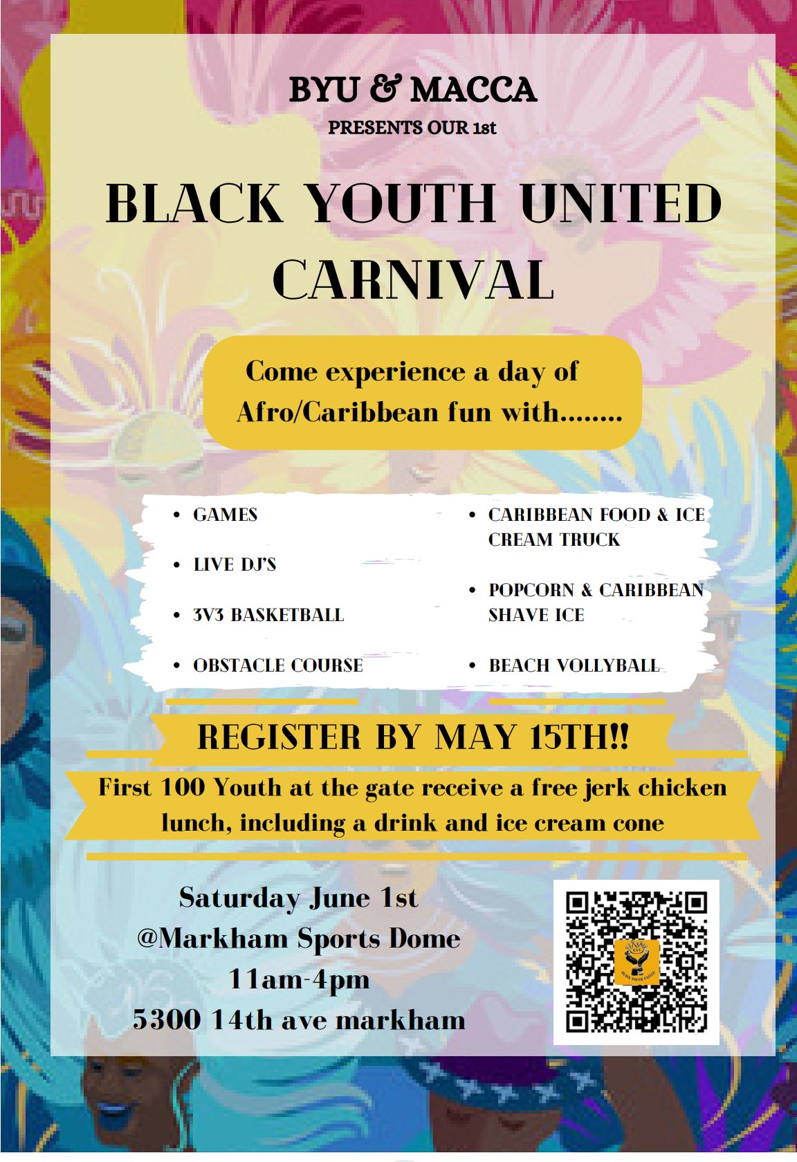 Flyer for Parent & Youth Symposium